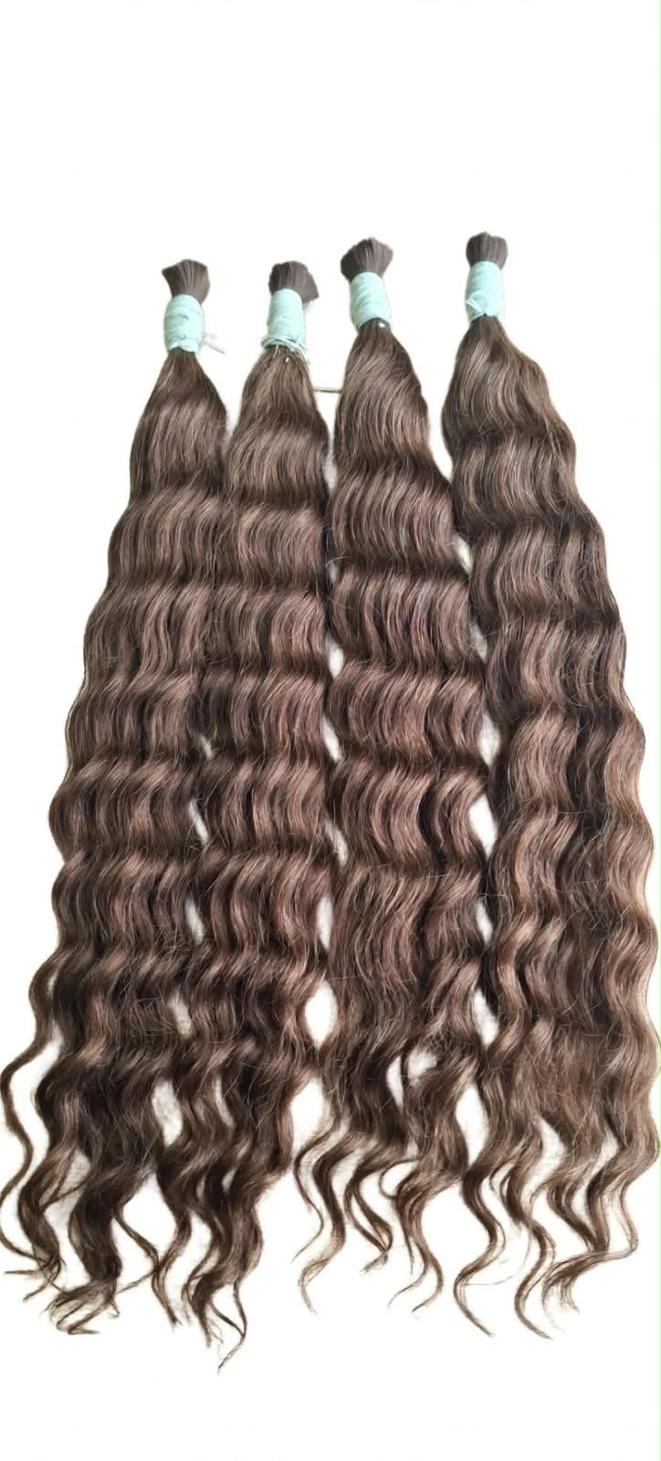 Raw Water Wave Microbonding Colour Platinum 28 inches